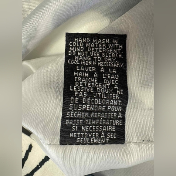 Mario Serrani Dress Sleeveless Floral Black/White Size 8Women’s size 8EUC - Picture 10 of 10